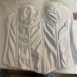 Chic Satin Bustier Corset